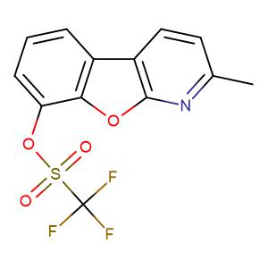 2-methylbenzofuro[2,3-b]pyridin-8-yl trifluoromethanesulfonate