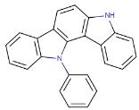 5,12-dihydro-12-phenyl-Indolo[3,2-c]carbazole[1346571-68-3]