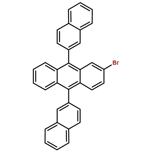 2-溴-9,10-双(2-萘基)蒽[474688-76-1]